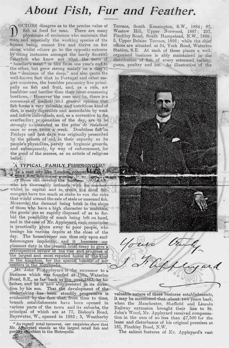 Article "About Fish, Fur and Feather", page 2
